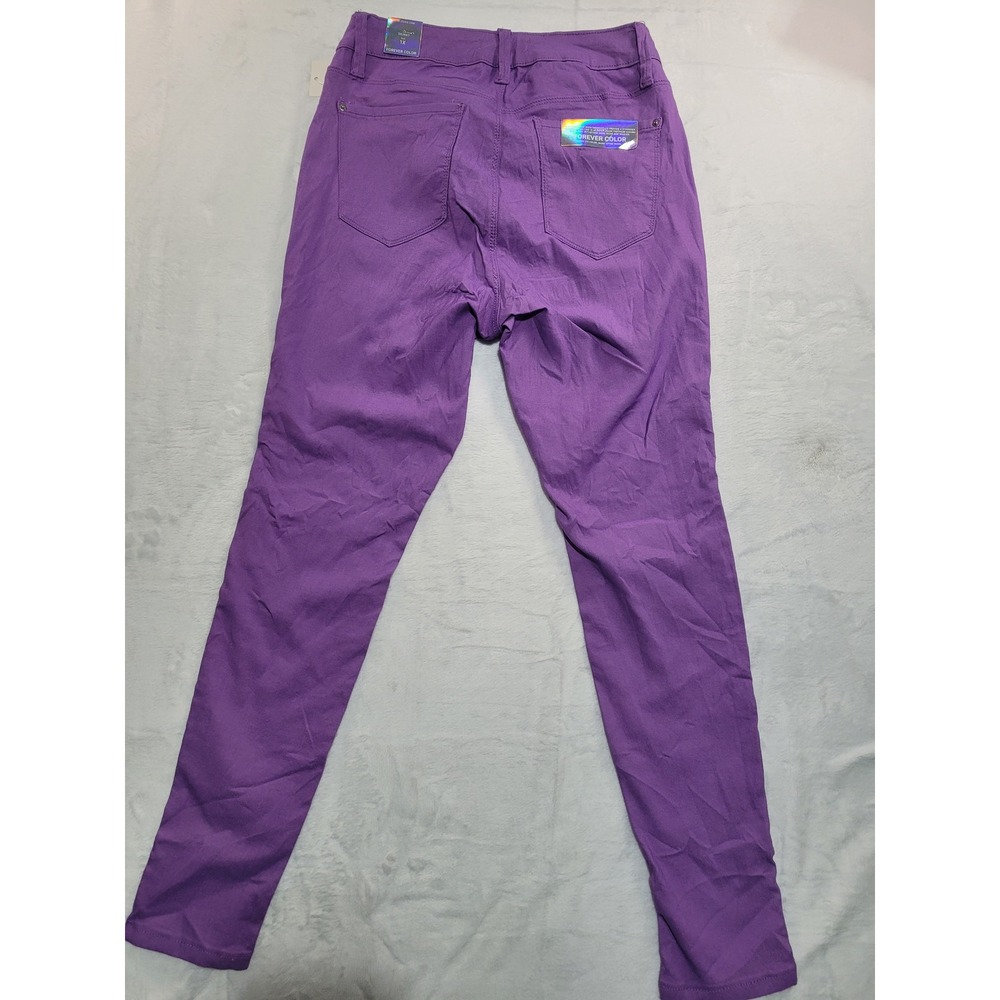 NWT YMI Skinny Jeans Women 1X Purple Forever Color Hydrangea